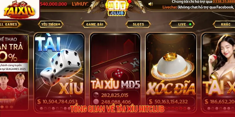 Khái quát về cổng game tài xỉu Hitclub